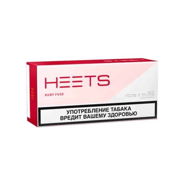 سیگار هیتس پارلمنت روسی رابی فیوز Heets Ruby Fuse