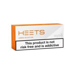 سیگار هیتس اروپایی امبر Heets Amber